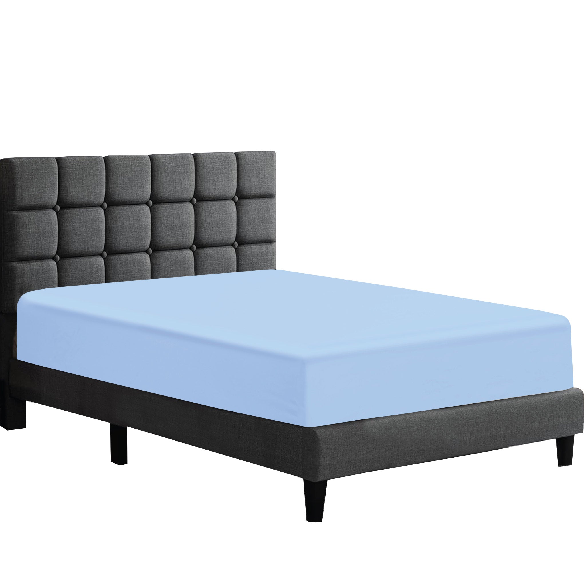 Siesta Zen 100% Egyptian Cotton Fitted Sheet – 300 Thread Count – Extra Deep 30cm Pocket