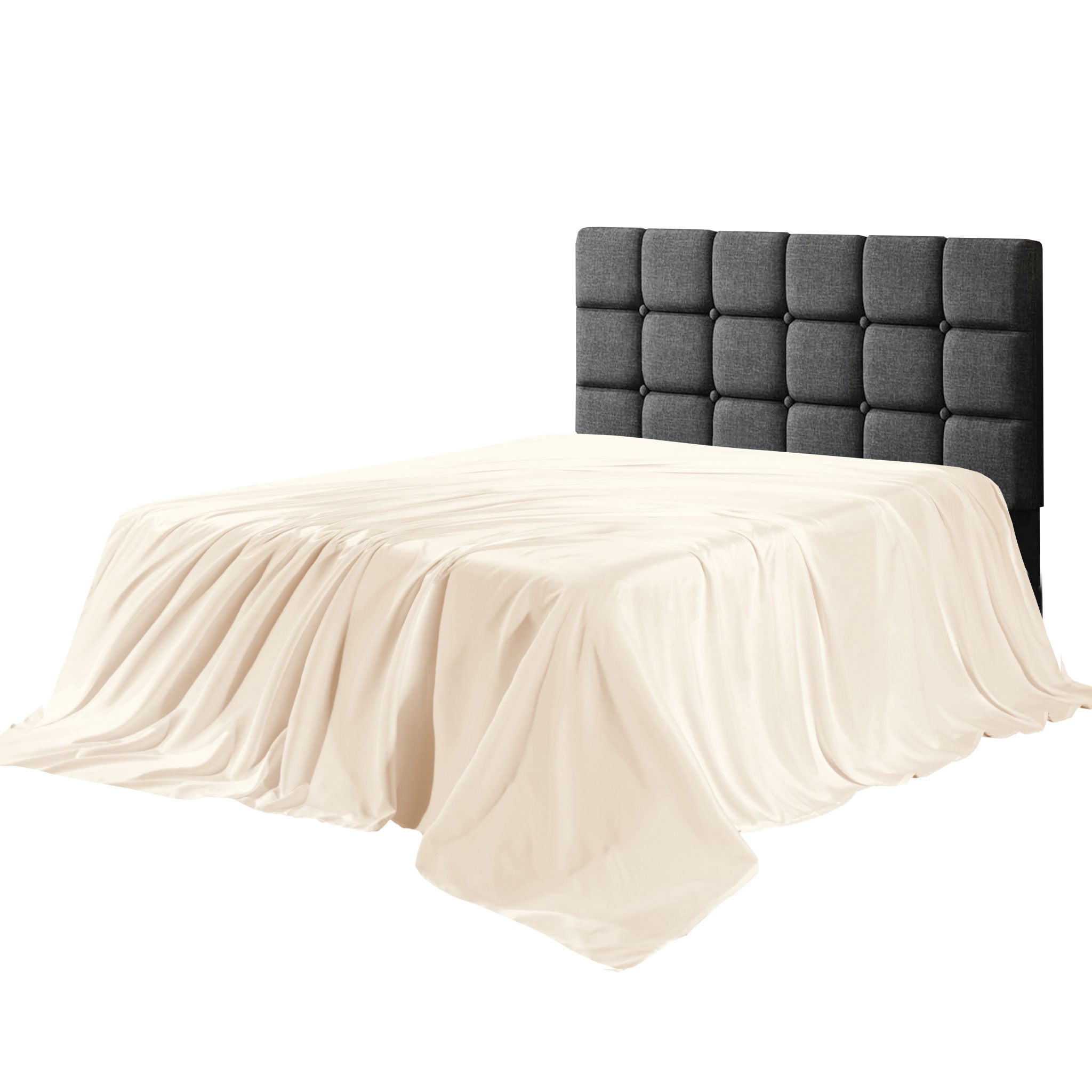 Siesta Zen 100% Egyptian Cotton Flat Bed Sheet 300 Thread Count Percale Weave, Soft, Breathable & Hotel Quality Bedding