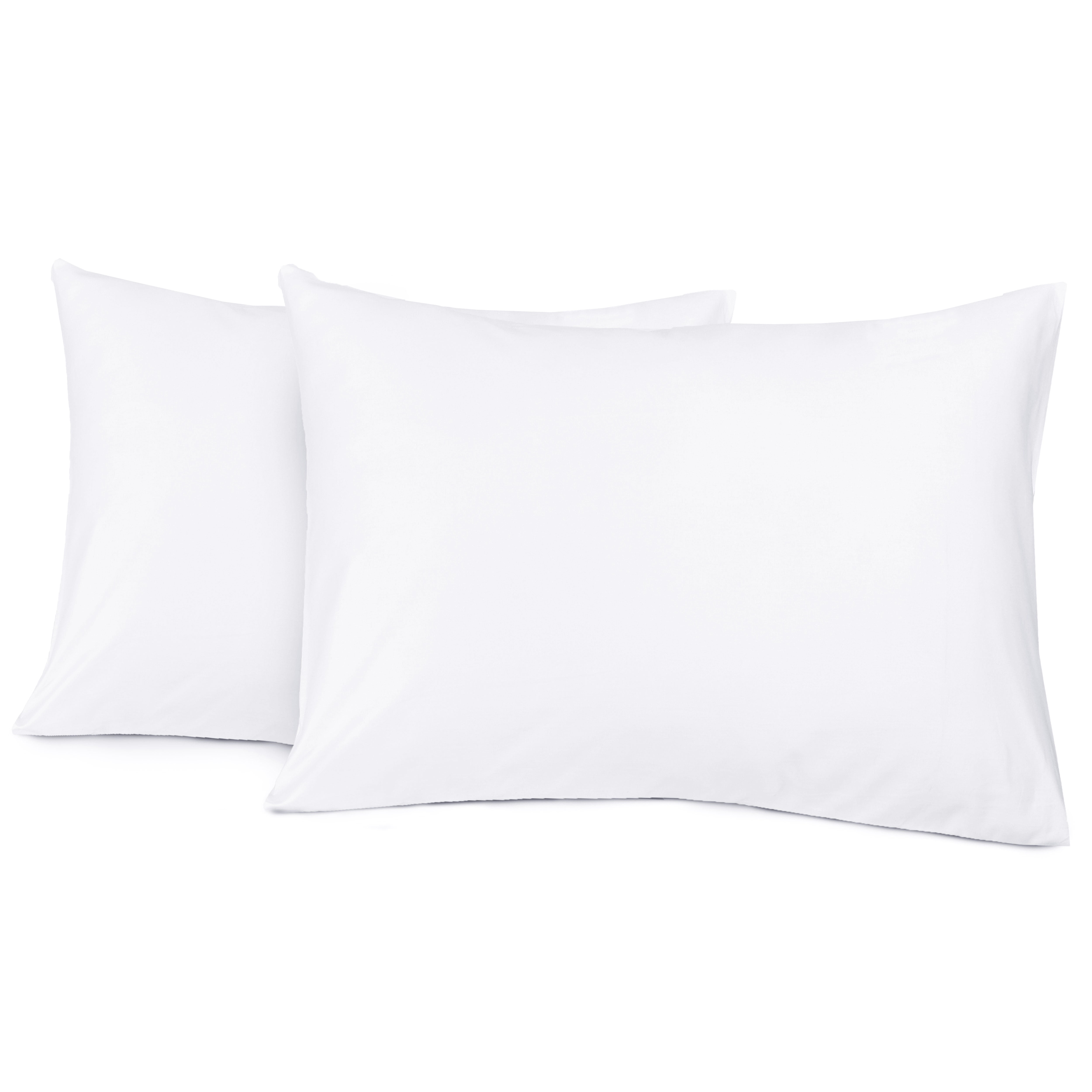 Siesta Zen 100% Egyptian Cotton Housewife Pillowcases 800 Thread Count Luxury Cooling Sateen, Ultra-Soft, Silky & Hypoallergenic 5 star Hotel Quality Standard size 50x75cm Pair pack